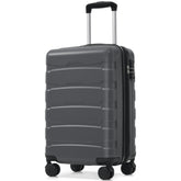 20 Inch Hardshell ABS Carry on Luggage, Durable Expandable Travel Suitcase with Spinner Wheels, TSA Lock