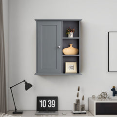 Upgraded Bathroom Wall Cabinet Over The Toilet Storage Cabinet Wall Mounted Storage Cabinet Wooden Medicine Cabinets