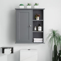 Upgraded Bathroom Wall Cabinet Over The Toilet Storage Cabinet Wall Mounted Storage Cabinet Wooden Medicine Cabinets