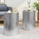 METAL SIDE TABLE