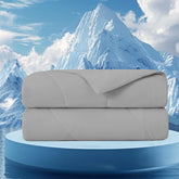 1-Piece 60x90" Cooling DA Comforter,Gray