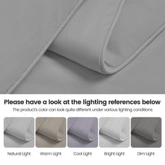 1-Piece 60x90" Cooling DA Comforter,Gray