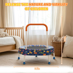 28inch Toddler Trampoline for Kids 1 Year Plus with Handle, Baby Gifts for Boys and Girls, Indoor and Outdoor
