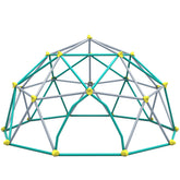 12ft Geometric Dome Climber Play Center, Kids Climbing Dome Tower, Rust & UV Resistant Steel Supporting 1000 LBS