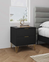 Nightstand in Black