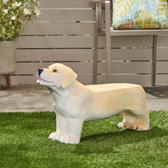 MGO DOG BENCH, Outdoor Bench, Light Brown, No Assembly Required