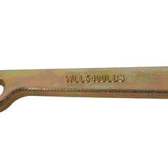 Tow Chain with 15 Inch Forged J Hook and Grab Hook - Grade 70 Chain - 6 Foot - 4,700 Pound Safe Working Load