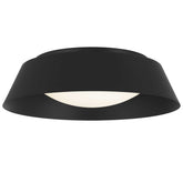 15 inch Black LED Flush Mount