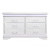 CHARLSTON WHITE DRESSER WITH LED