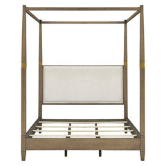 Canopy Bed Queen Brown See below