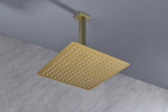 Rain Shower Head High Pressure Rainfall Showerhead Water Saving