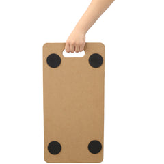 Furniture Moving Dolly, Heavy Duty Wood Rolling Mover with Wheels for Piano Couch Fridge Heavy Items, Securely Holds 500 Lbs (4pcs 22.8" x11.2" Platform)