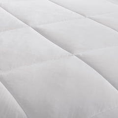 Oversized Down Alt Comforter with HeiQ Smart Temp Treatment White Twin/Twin XL