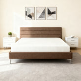 8 Twin Green Tea Memory Foam Mattress in Box, Fiberglass Free, White(Bed not included)