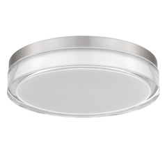 12-inch Chrome Inegrated LED Flush Mount