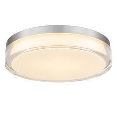 12-inch Chrome Inegrated LED Flush Mount