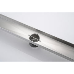 36 Inches Linear Shower Drain, Included Hair Strainer and Leveling Feet