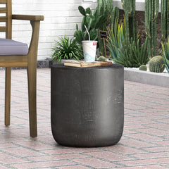 Outdoor LightWeight Concrete Side Table
