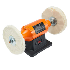 8" Bench Buffer Polisher 3/4 HP 3450RPM for Metal Jewelry Wood Polishing
