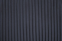 3-Piece Corduroy Sectional Set in Dark Gray
