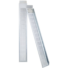 66" L Loading Ramps, 960lbs Capacity Loading Ramps for Pickup Trucks, Steel Motorcycle Ramp, Dirt Bike Ramp for Truck, Lawn Mower, Snowblower, ATV, Quad, Pack of 2 ,with 2pcs tie straps,1pair gloves