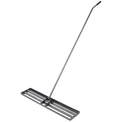 Lawn Leveling Rake, 48"x10" lawn Leveling Tool, Heavy Duty Effort Saving Lawn Level Tool, 7FT Steel Handle Lawn Leveler for Yard Garden Golf Course, Ease Level Soil Sand Dirt Surfaces and Fertilizer