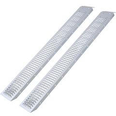 74" L Loading Ramps, 960lbs Capacity Loading Ramps for Pickup Trucks, Steel Motorcycle Ramp, Dirt Bike Ramp for Truck, Lawn Mower, Snowblower, ATV, Quad, Pack of 2 ,with 2pcs tie straps,1pair gloves