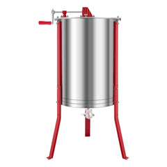Manual Honey Extractor 6 Frame Beekeeping Honeycomb Spinner Stainless Steel