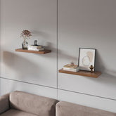 Walnut Floating Shelf