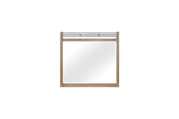 Sand Colored Poster Mirror