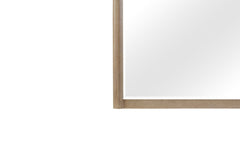 Sand Colored Poster Mirror