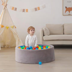 Ball Pit Balls 500 Count for Kids, Colorful Phthalate Free BPA Free Baby Toddler Play Balls for Kids Toddlers - Safe, Crushproof, Lightweight, Durable Spheres-Rainbow