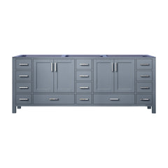 Dark Grey Double Bath Vanity 84 in. W x 22 in. D