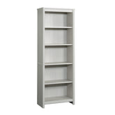 Vintage 5-Shelf Bookcase, White finish