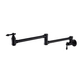 Wall Mount Folding Kitchen Pot Filler Faucet