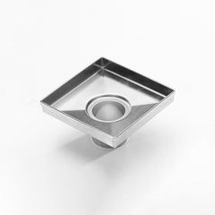 6 inch Grid Shower Floor Drain with Flange