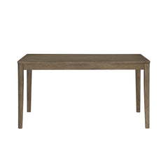 Stylish 6-Piece Dining Table Set with Bench Side Chairs Comfortable Light Brown Finish Wooden Dining Furniture