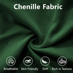 Luxury Modular Sectional Sofa Couch,Oversized L Shaped Cloud Couch for Living Room,Deep Seat Sofa Couch with Convertible Ottoman,Chenille Green