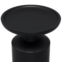 Haynes Solid Mango Accent Table in Black