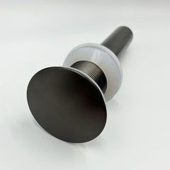 2 Pcs Bathroom Sink Drain without Overflow, Vessel Sink Lavatory Vanity Pop Up Drain Stopper, 304 Stainless Steel