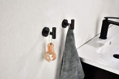 4-Pack Wall-Mounted Stainless Steel Bathroom Towel Hooks/Coat Hooks for Bathroom, Bedroom, Kitchen