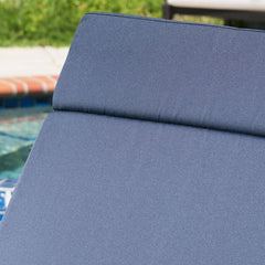 52005.00CUSH-NVY (1PCS) Salem Outdoor Chaise Lounge Cushion (without Chaise Lounge)