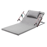 Electric Adjustable Bed Backrest, 300 lbs Weight Capacity, 4-68° Upgraded Lifting System with Collapsible Safety Rails, Remote Control, for Elderly, Pregnancy, Patients, Handicap, Home Hospital Care