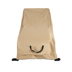 Shield Outdoor Slope Chaise Lounge Cover, Beige