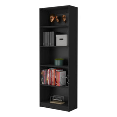 Wenge 5-Shelf Bookcase
