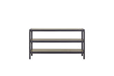 Console Table W/ Metal Insets