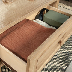 Lift-Top Coffee Table with 1 drawer, Brown finish