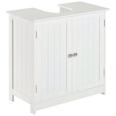 24” Pedestal Sink Bathroom Vanity Cabinet - White