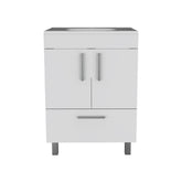 Single Bathroom Vanity Mayorca, Bathroom, White