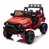 24V Kids Ride On Car W/Parents Remote Control,400W Motor,Four Wheel Suspension,Adjustable speed,USB,MP3,Music,Bluetooth,Large display screen,Power Display,Portable handle,Safety Belt for Kids Aged 3+.